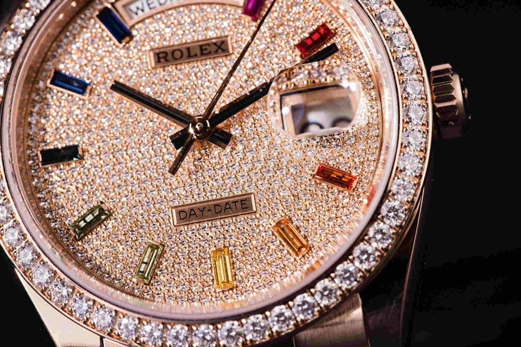 replica diamond rolex-day-date