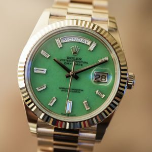 The New AAA UK Replica Rolex Oyster Perpetual Day-Date 40 Jubilee Gold