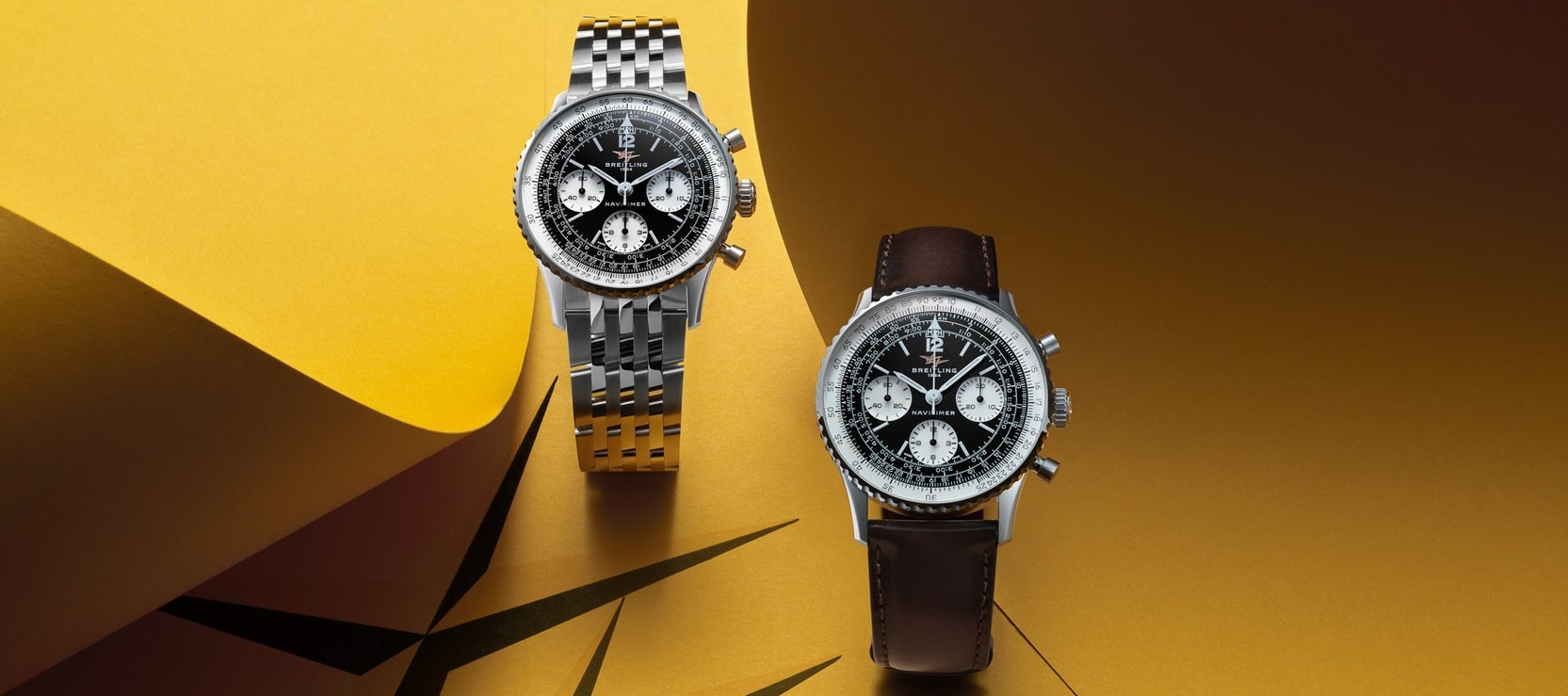 Breitling Navitimer B09 And B02 Design Comparison